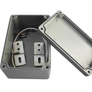 Quality Grey Painting Plastic Junction Box Customs Design Holes Opening Service Waterproof wholesale