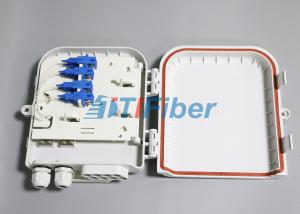 Quality SC 8 Port Waterproof Fiber Optic Distribution Box for FTTH Networks wholesale