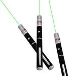 Portable 532nm 5mW Metal Green Visible Beam Laser Pointer Pen For Professors,