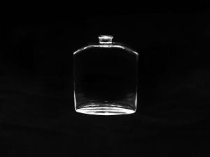 Quality Customized 100ml Hot Stamping Clear Perfume Glass Bottles and Jars wholesale