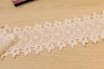 4 Inch Guipure Lace Trims Double Edged Scalloped Multifeatured