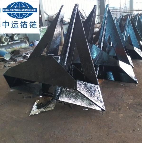 Marine Offshore HHP Flipper Delta Anchor With IACS Cert. High Holding Power