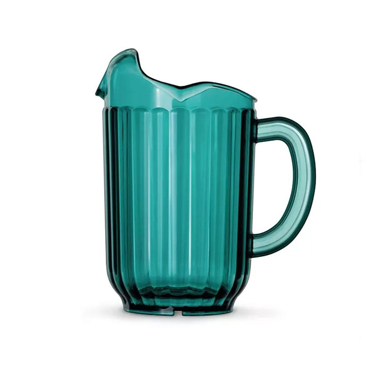 60oz SAN Plastic Beverage Pitcher Restaurant Water Pitcher For Parties Home