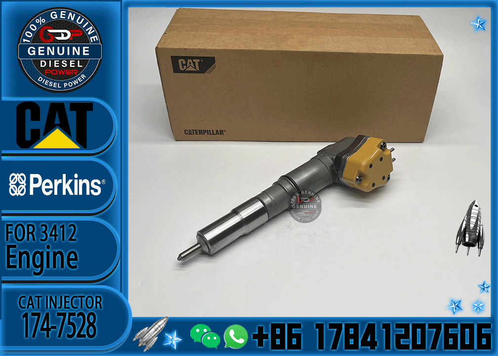 CAT Fuel Injector Assembly 174-7526 174-7528 232-1168 232-1173 for CAT 3412 3412E engines