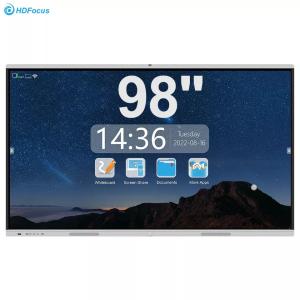 Quality Aluminum Edging 98 Inch Smart Interactive Whiteboard 4k Display Panel wholesale