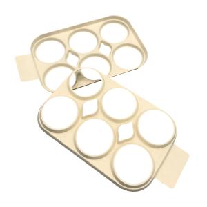 Quality Cosmetic Bamboo Paper Tray , Coffee Tray Holder Thermoformed Packaging Trays wholesale