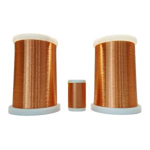 Quality AWG 46-10 Enameled Copper Winding Wire Overcoat Polyamide Enamelled Wire For General Motor wholesale
