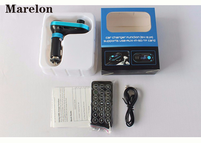 FM Radio Function Bluetooth Car Charger Support Hands Free Calling And SD Card