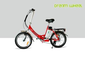 Quality Aluminum Lightweight Foldable E Bike V Brake 36V 10Ah Battery wholesale