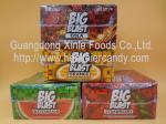 Square Sweet Big Blast Bubble Gum Candy With Fruit Flavor , 4 G * 100 Pcs