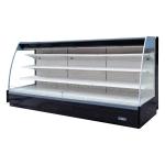 Remote Multideck Open Display Cooler For Dairy Products