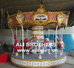6 8 12 seats mini carousel ride for sale amusement park games