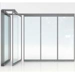 Folding Movable Glass Wall Partitions Conference Hall Acoustic Room Dividers
