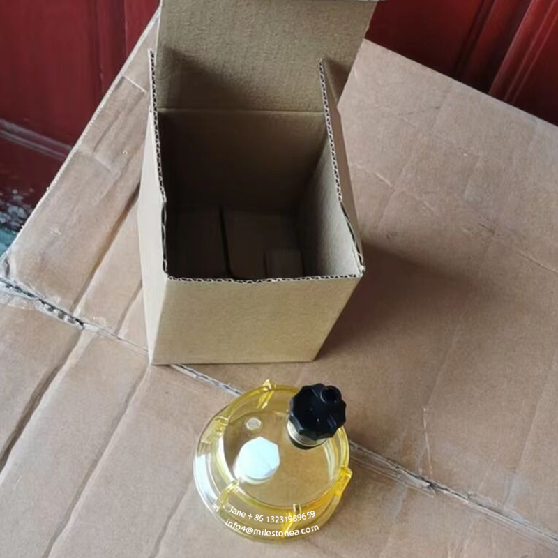 High Efficiency Diesel Plastic Glass Fuel Filter Water Bowl Series for R12P R12T R12S filter truck marine