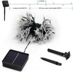 39 Ft 100 LED Fairy String Lights Waterproof Solar Powered Energy Saving