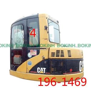 Quality 196-1469 Windshield CATERPILLAR Cab Glass Left Door Rear Position NO.4 wholesale