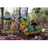 Buy cheap 12 Players Kids Amusement Ride Cartoon Worm Roller Coaster Ride from wholesalers