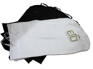 Quality Non Woven Fabric Suit Garment Bag Tape Handle Quilted with Personized Veins For Men's suit wholesale