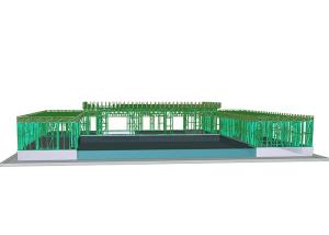 Quality Sustainable Light Steel Frame Homes Luxury Villas For Eco Friendly Living wholesale