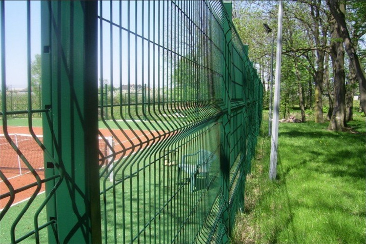 Sport 3d Curved Wire Mesh Fence Diameter 3-6mm