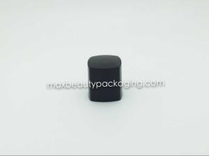 Quality N2076 square small nail polish cap nail polish packaging plastic cap shiny black cap UV coating finish cap wholesale