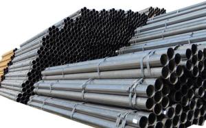Quality Underground 25mm Round Steel Tube , Black Large Diameter Steel Pipe Durable wholesale