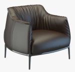 Furniture Designer Furniture Modern Unique Luxury Leather Single Sofa Recliner