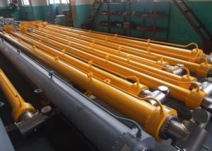 Quality Hang Upside Down Large Hydraulic Cylinder Long Stroke Dump Truck Hoist Cylinder wholesale