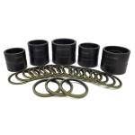 Steel 40Cr Excavator Undercarriage Parts Bucket Bush OD 40mm 150mm