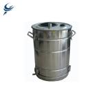 Large Capacity Stainless Steel Powder Coating Bucket for Coating Production Line