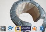 High Temperature Grey Silicone Fiberglass Removable Thermal Insulation Covers ,