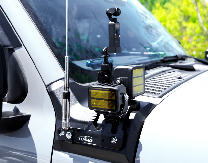 Direct Sale A Pillar Light Mounting Brackets for Great Wall Tank 300 Customization