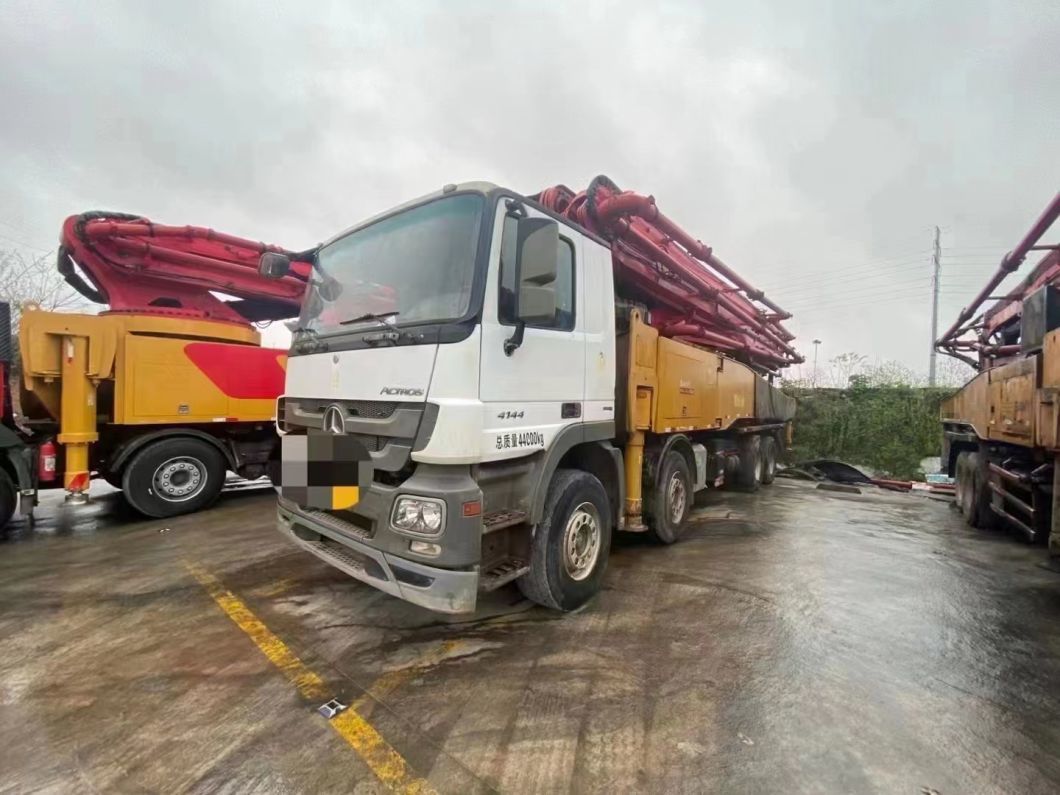 Concrete Pump Machine Sy 56 Meter Second Hand Boom Pump Truck