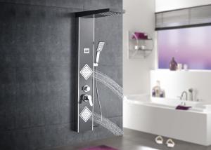 Quality Bath Massage System LED Shower Panel ROVATE Wall Mounted Installation wholesale