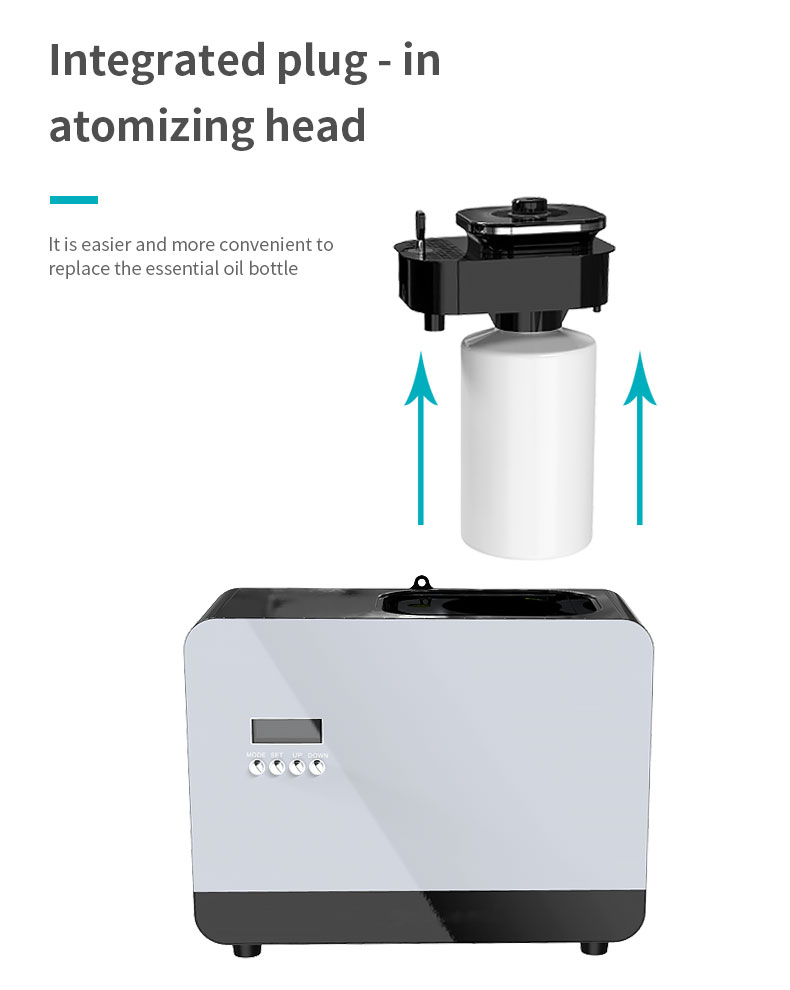 Factory Price 800ML Commercial Diffuser with Fan HVAC Scent Aroma Machine Marketing Portable Fragrance Oil Diffuser Scent