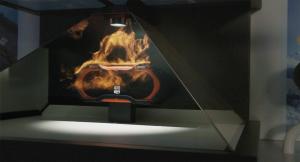 Quality Large 360XXL 3D Holographic Pyramid Display , Dreamoc XXL For Airports or Theaters wholesale