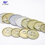 Easy Open Dog Can Food Lids Metal Or Aluminum Lids For Tins Silver Gold