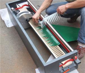 Quality PVC PU Conveyor Belt Punching Machine Finger Shape Food Industry wholesale
