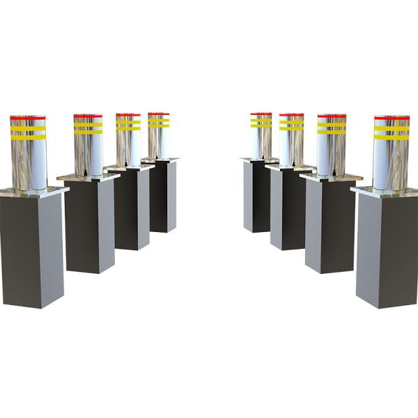 Retractable Hydraulic Rising Bollard for Security Rise Height 600mm-1200mm