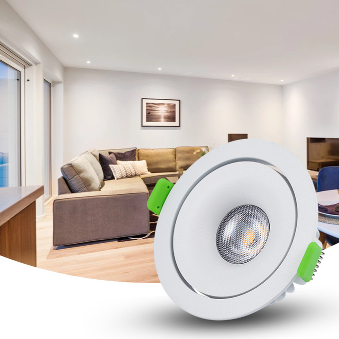 CE EMC LVD ROHS Warm Dimming LED Downlight 95Ra 11W 220-240V Aluminum