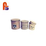 Round Shape Paper Material High Durability Cardboard Gift Boxes