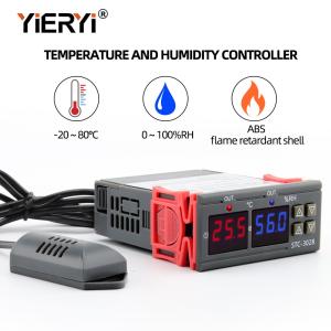 Quality Temperature Humidity Control Digital Thermometer Hygrometer AC 110V 220V wholesale
