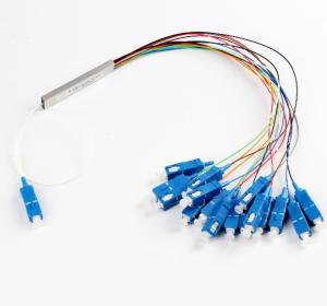 Quality 1*16 Steel Tube Mini Module Fiber Optic Splitter Fibre To The Home wholesale
