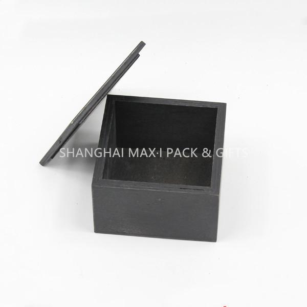 Rectangular Luxury Packaging Boxes , Unfinished Small Wooden Packaging Boxes