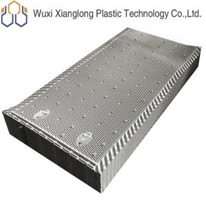 Quality 1950mm Pvc Fills For Cooling Tower Black Cooling Tower Fill Media Replacement wholesale