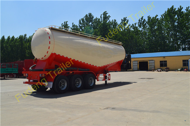 60 ton Bulk Cement Tanker Trailer transport powder, silos cement trailer