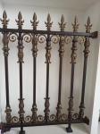 Decorative Security Spear Top Ornamental Aluminum Fence Powder Coated Welded