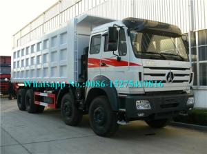 Quality 4138K 380HPHeavy Duty Dump Truck 8x4 For DR CONGO With 35T Load Capacity wholesale