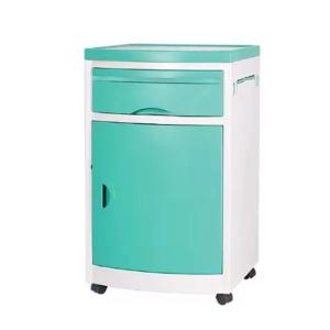 Quality Nursing Home Hospital Bedside Cupboard Movable Compact And Lightweight wholesale
