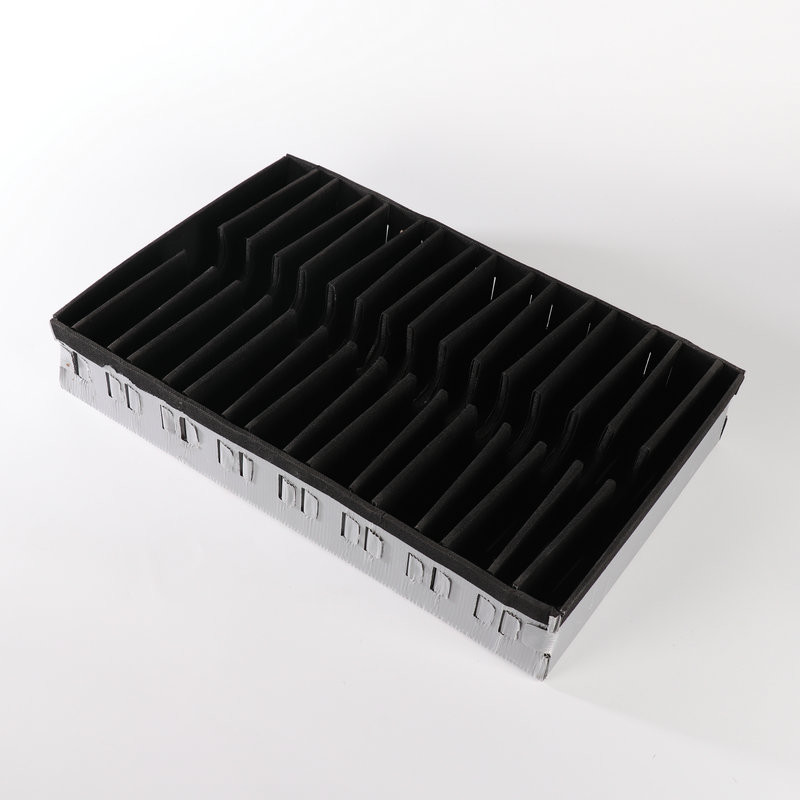 Plastic Dividers Box Anti-Static Partition For Electronic Parts Packaging Shockproof